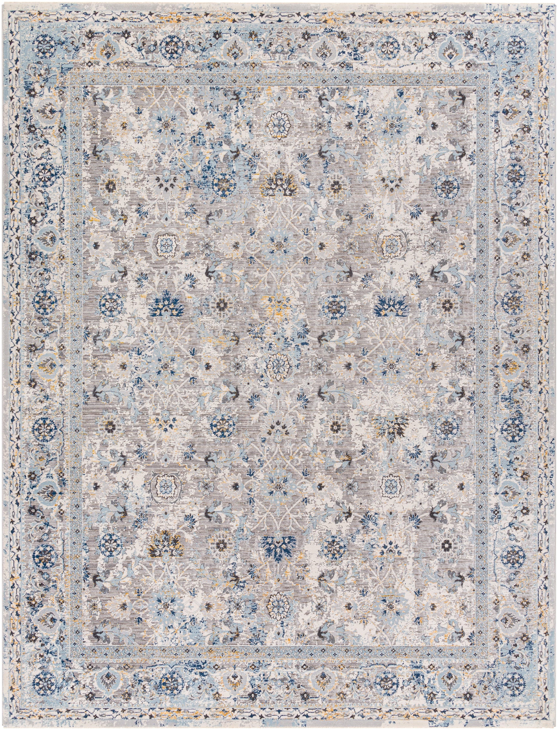 Surya Hassler Hsl-2302 Grey Area Rug