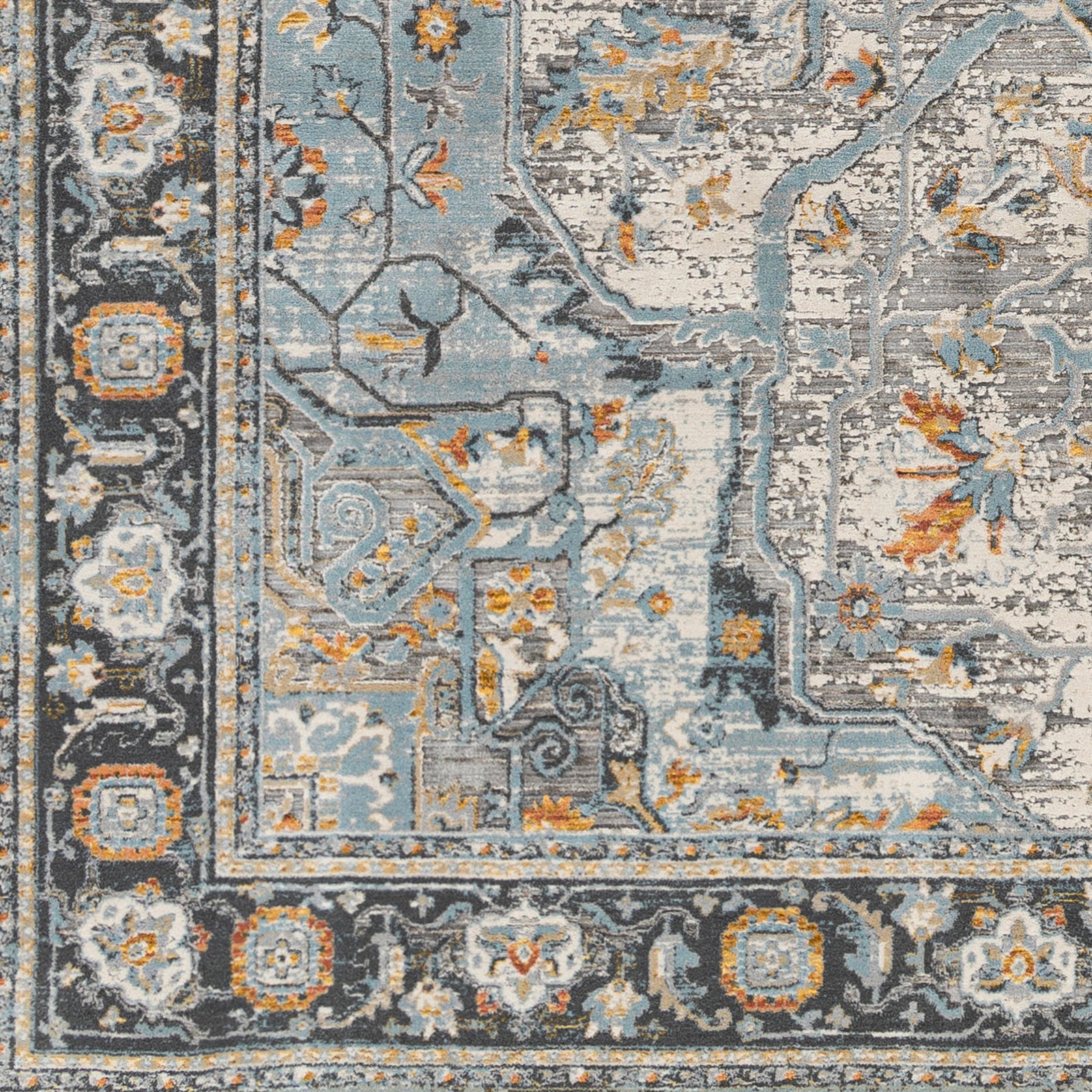 Surya Hassler Hsl-2307 Grey Area Rug