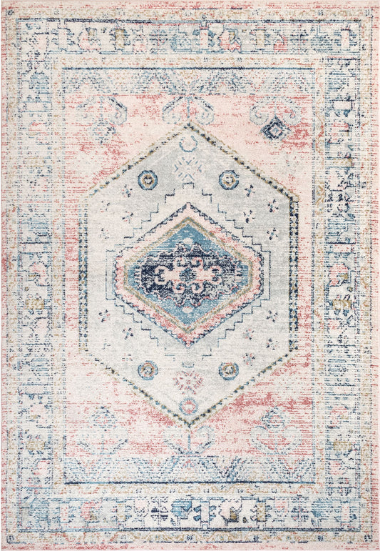 Nuloom Chase Nch3115A Light Pink Area Rug