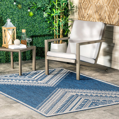 Nuloom Landry Aztec Nla1789B Blue Area Rug