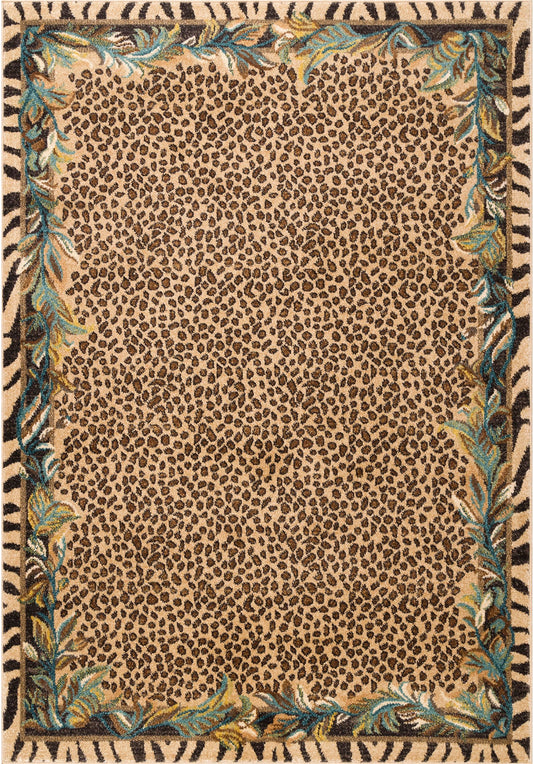 Nuloom Leopard Skin Darcey Nle3196A Beige Area Rug