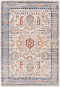 Surya Huntington Beach Htb-2301 Burnt Orange, Denim, Camel, Dark Blue Rugs.