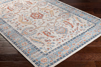 Surya Huntington Beach Htb-2301 Burnt Orange, Denim, Camel, Dark Blue Area Rug