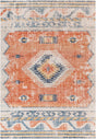 Surya Huntington Beach Htb-2306 Burnt Orange, Dark Blue, Camel, Denim Rugs.