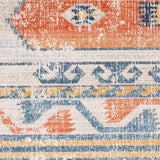 Surya Huntington Beach Htb-2306 Burnt Orange, Dark Blue, Camel, Denim Rugs.