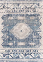 Surya Huntington Beach Htb-2307 Dark Blue, Denim, Light Gray, Cream Rugs.