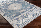 Surya Huntington Beach Htb-2307 Dark Blue, Denim, Light Gray, Cream Rugs.