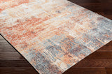 Surya Huntington Beach Htb-2323 Denim, Burnt Orange, Camel, Taupe Rugs.
