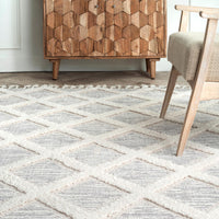 Nuloom Catalina Trellis Nca2329A Cream Area Rug