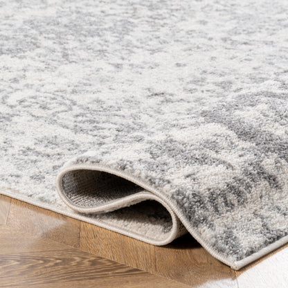 Nuloom Floral Damask Rosemary Nfl3130A Gray Area Rug