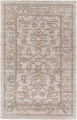 Surya Hightower Htw-3003 Light Gray, Camel, Dark Brown Rugs.
