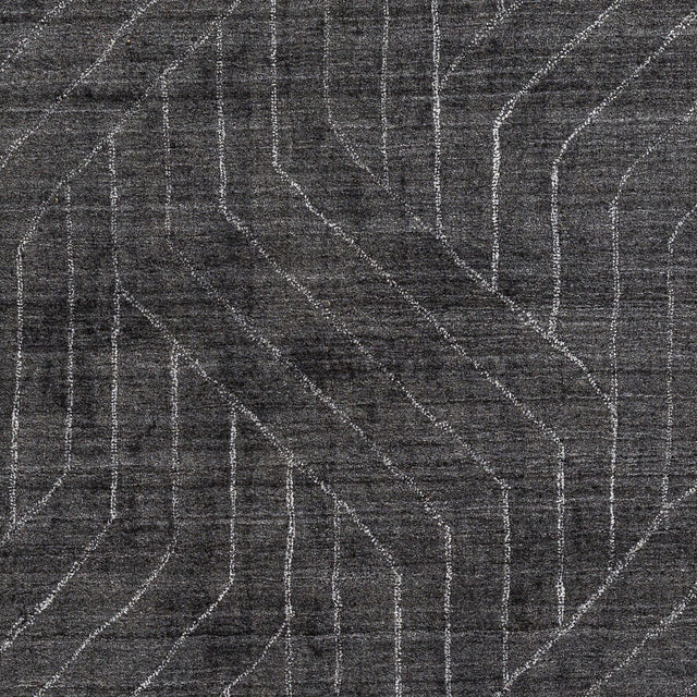 Surya Hightower Htw-3011 Charcoal, Black, White Rugs.