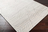 Surya Hightower Htw-3012 Dark Brown, Charcoal, Cream Rugs.