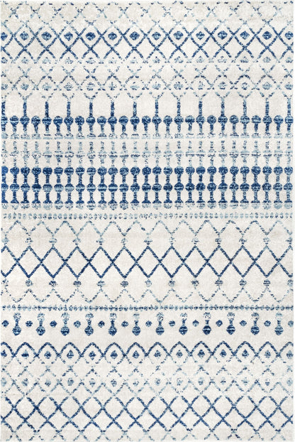 Nuloom Moroccan Blythe Nmo3123G Light Blue Area Rug