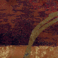 Oriental Weavers Sphinx Hudson 2544B Brown / Black Geometric Area Rug