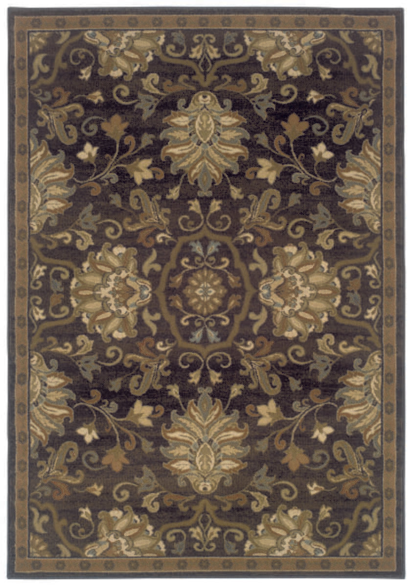 Oriental Weavers Sphinx Hudson 042g1 Brown / Beige Area Rug