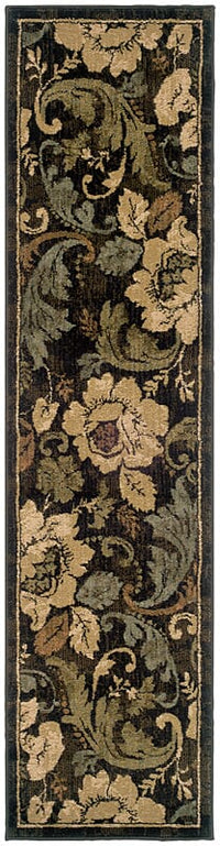 Oriental Weavers Sphinx Huntington 1279E Brown / Beige Floral / Country Area Rug