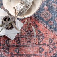 Nuloom Rosemary Worn Nro2814A Rust Area Rug