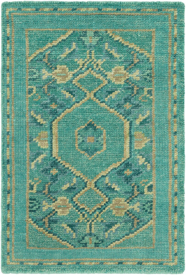 Surya Haven Hvn-1217 Teal / Forest / Olive Rugs.