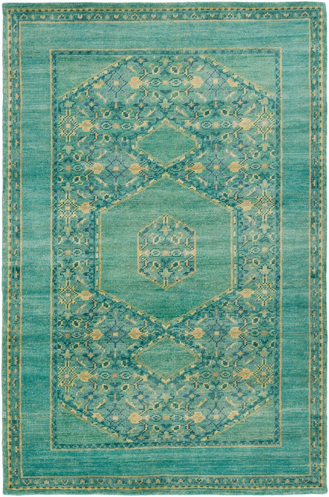 Surya Haven Hvn-1217 Teal / Forest / Olive Rugs.