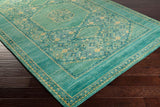 Surya Haven Hvn-1217 Teal / Forest / Olive Rugs.