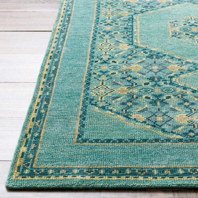 Surya Haven Hvn-1217 Teal / Forest / Olive Rugs.