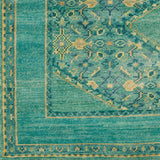 Surya Haven Hvn-1217 Teal / Forest / Olive Rugs.