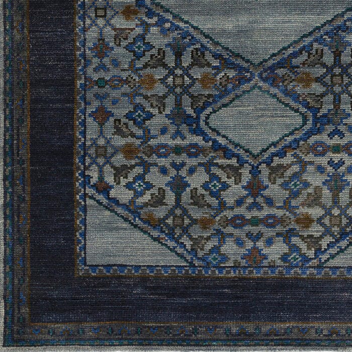 Surya Haven Hvn-1218 Slate / Navy / Gray / Olive / Teal Area Rug