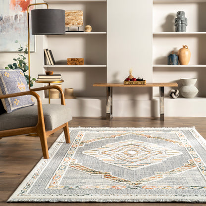 Nuloom Pola Npo1359A Light Gray Area Rug