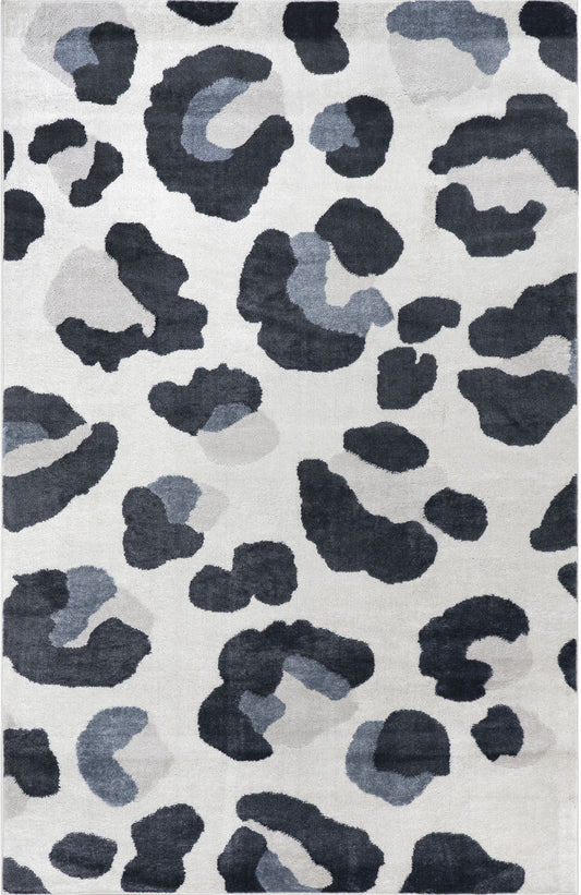 Nuloom Shakira Leopard Nsh2458A Light Gray Area Rug