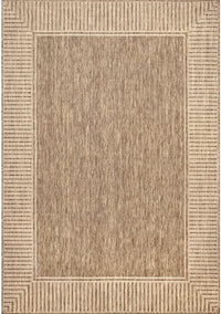 Nuloom Asha Simple Border Nas1767C Light Brown Area Rug