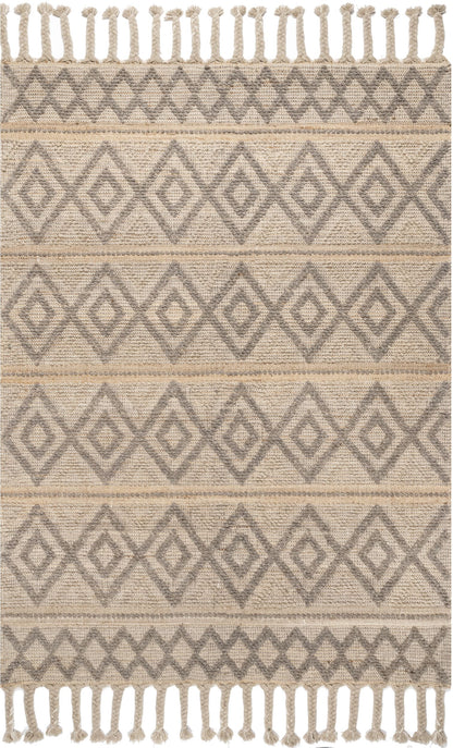 Nuloom Alex And Textured Nal3589A Natural Area Rug