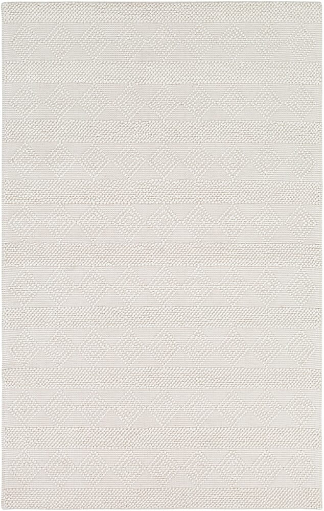 Surya Hygge Hyg-2302 White Solid Color Area Rug
