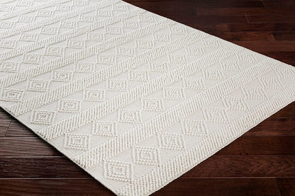 Surya Hygge Hyg-2302 White Solid Color Area Rug