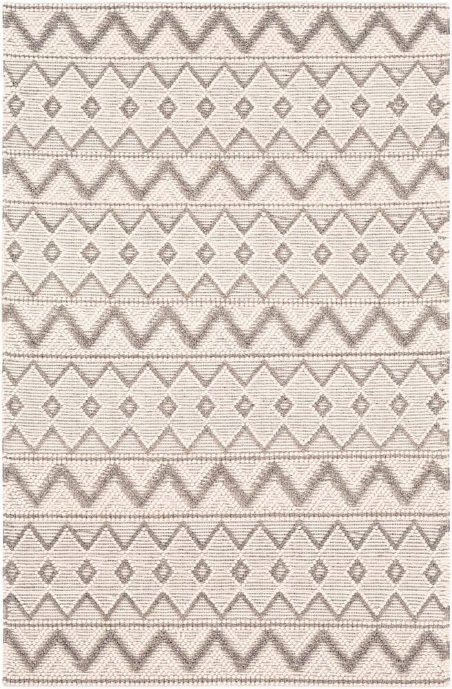 Surya Hygge Hyg-2304 Cream, Medium Gray Moroccan Area Rug