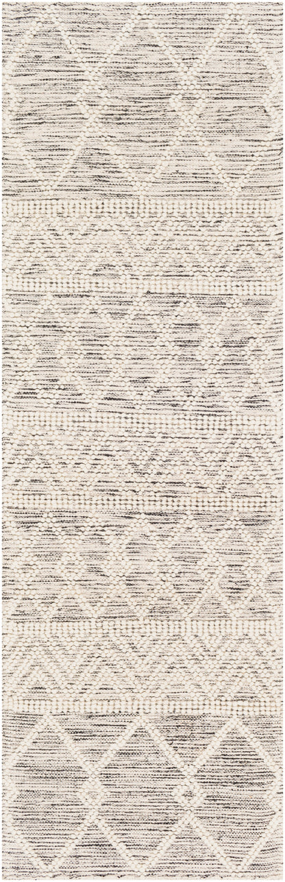 Surya Hygge Hyg-2305 Charcoal, White Area Rug