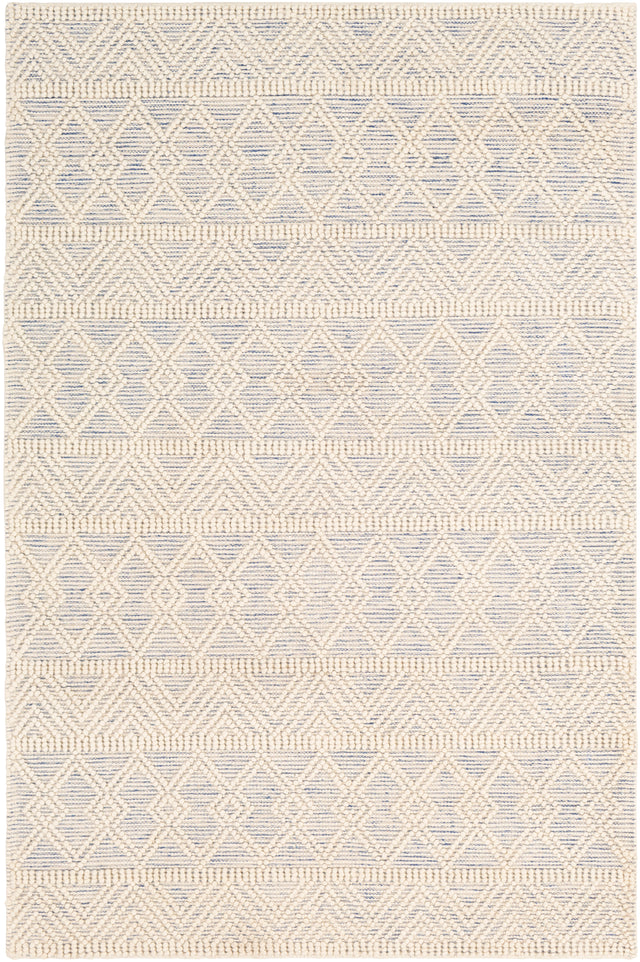 Surya Hygge Hyg-2306 Dark Blue, White Rugs.