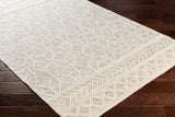 Surya Hygge Hyg-2307 Charcoal, White Rugs.