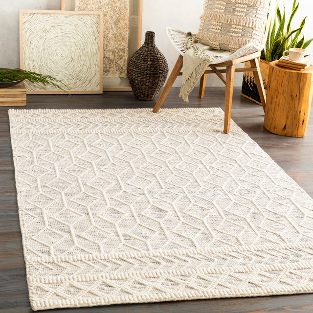 Surya Hygge Hyg-2307 Charcoal, White Rugs.