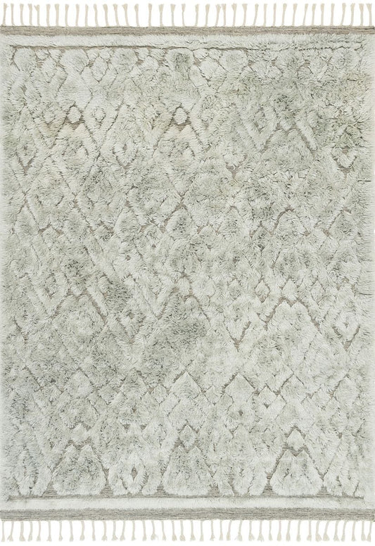 Loloi Hygge Yg-01 Grey / Mist Shag Area Rug