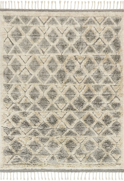 Loloi Hygge Yg-02 Smoke / Taupe Moroccan Area Rug