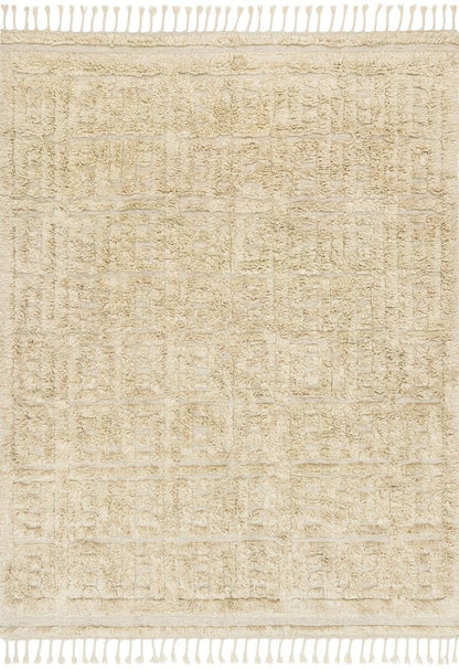 Loloi Hygge Yg-04 Oatmeal / Sand Shag Area Rug