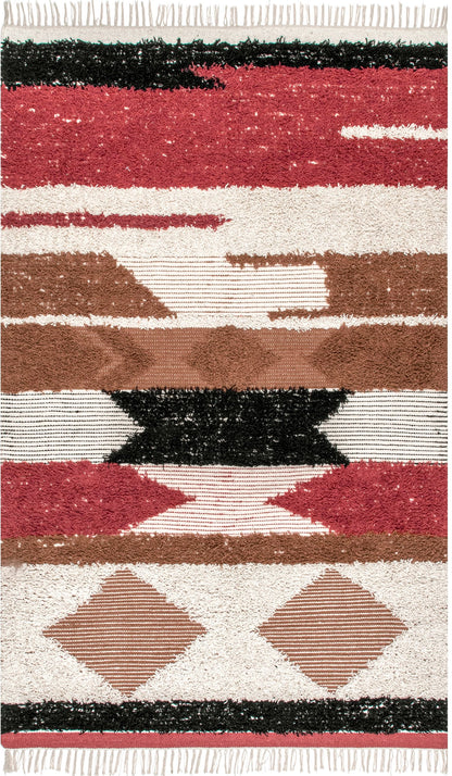 Nuloom Jenesis Mottled Nje3325A Rust Area Rug