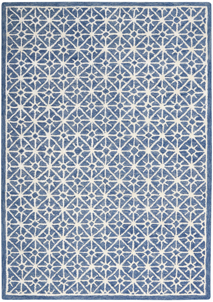 Nourison Nicole Curtis Series 2 Sr201 Blue Area Rug