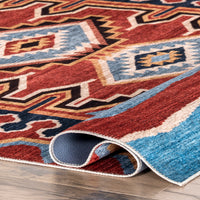 AreaRugs.com Wavaj Nwa1215A Rust Area Rug