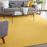 Nourison Nourison Essentials Nre01 Yellow Area Rug