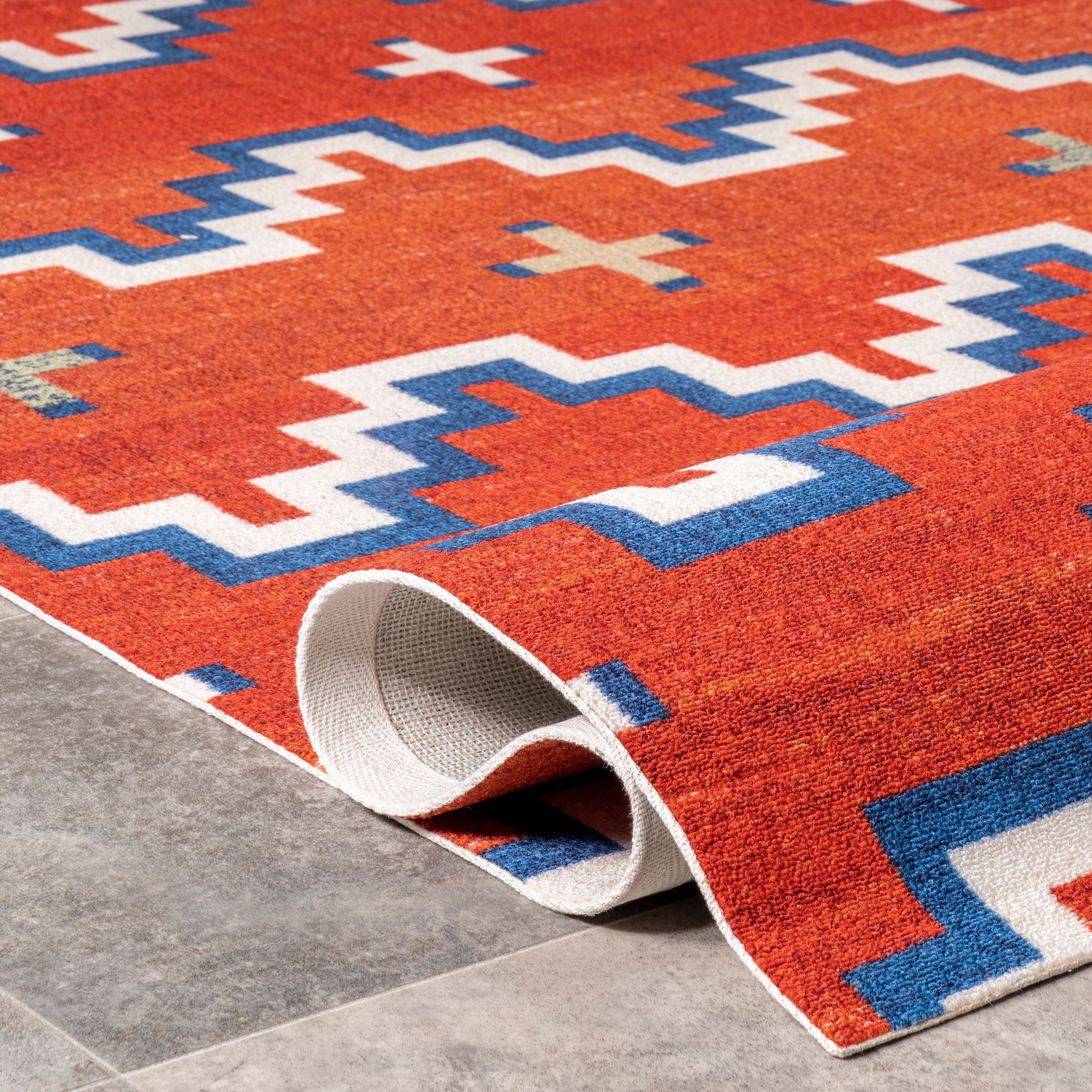 Nuloom Lani Aztec Nla2021A Rust Area Rug