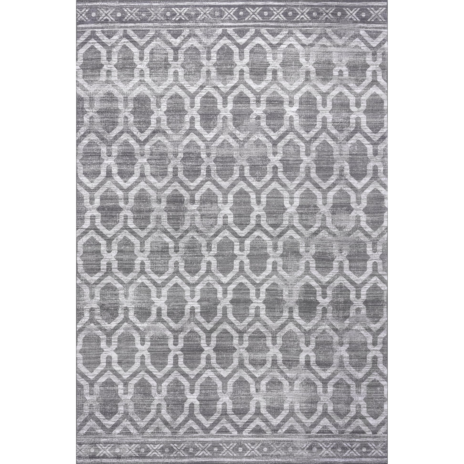 AreaRugs.com Wavaj Nwa1001B Gray Area Rug