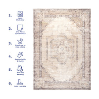 AreaRugs.com Wavaj Nwa1166A Light Gray Area Rug