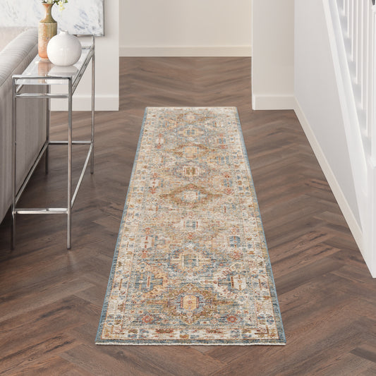 Nourison Sahar Shr01 Blue Area Rug